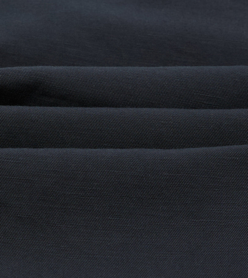 Navy Cotton-Linen Games Trouser